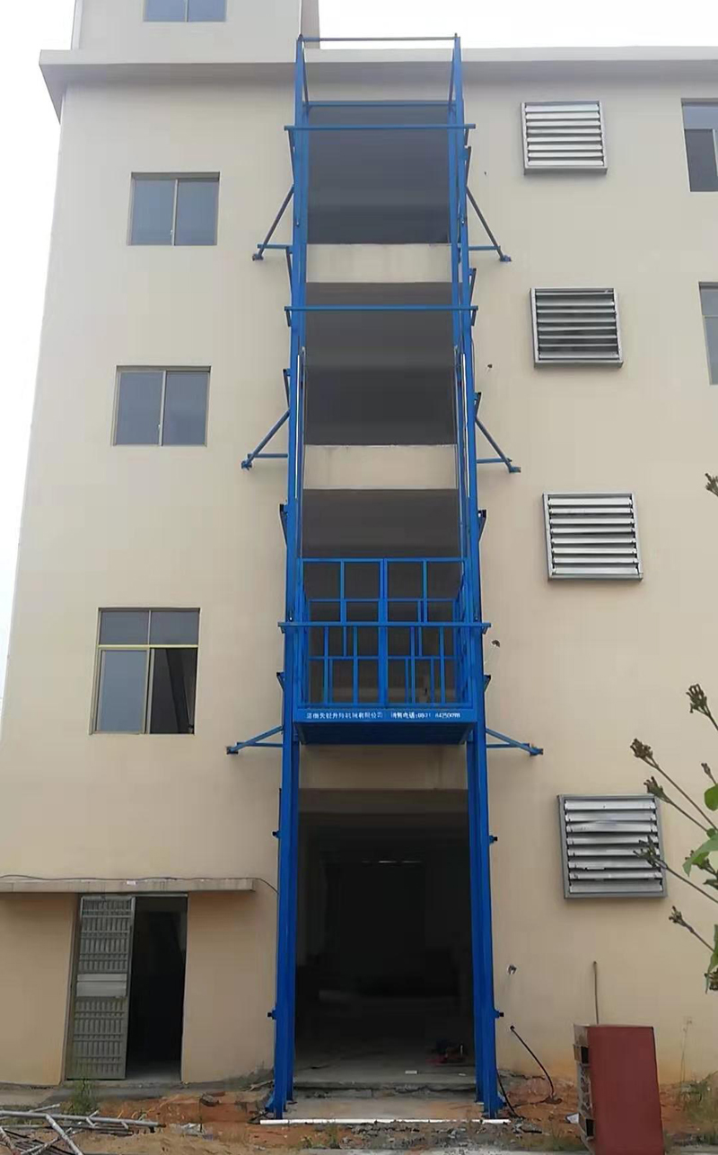 重庆室外导轨式升降平台